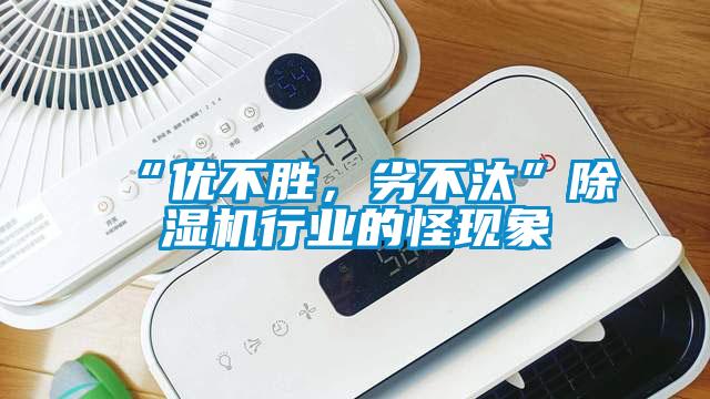 “優不勝，劣不汰”除濕機行業的怪現象