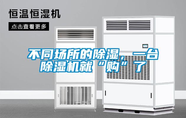 不同場(chǎng)所的除濕，一臺(tái)除濕機(jī)就“購(gòu)”了