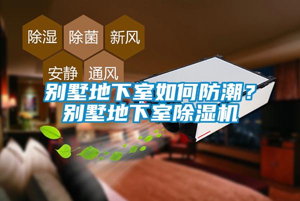 別墅地下室如何防潮？別墅地下室除濕機