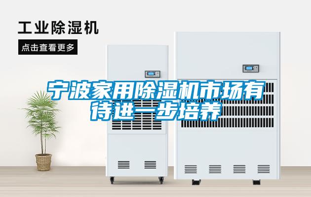 寧波家用除濕機(jī)市場(chǎng)有待進(jìn)一步培養(yǎng)