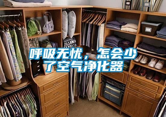 呼吸無憂，怎會少了空氣凈化器