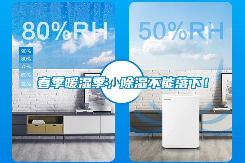 春季暖濕季，除濕不能落下！