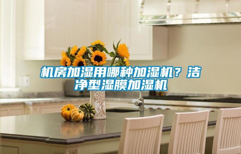 機房加濕用哪種加濕機？潔凈型濕膜加濕機