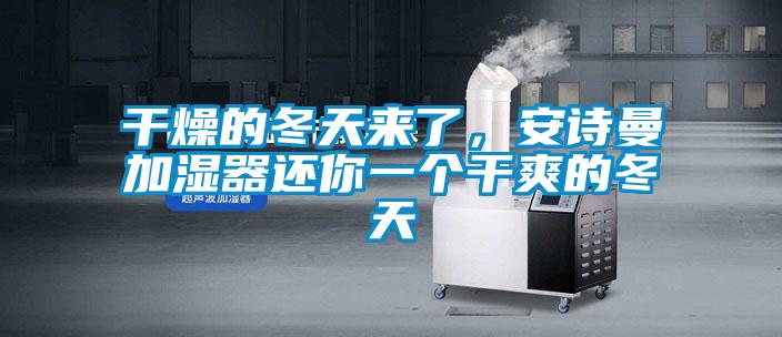 干燥的冬天來了，安詩曼加濕器還你一個干爽的冬天