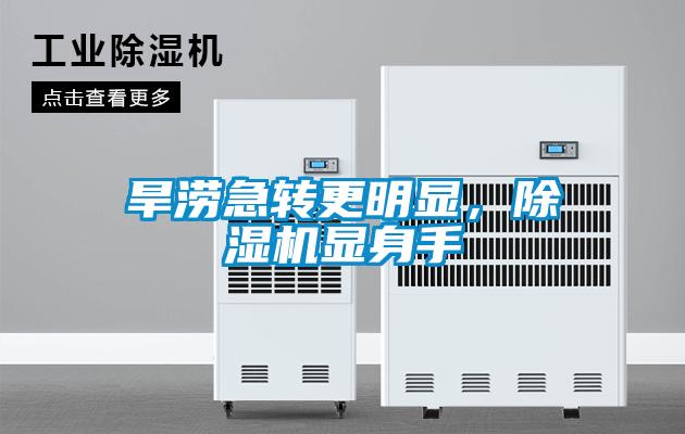 旱澇急轉更明顯，除濕機顯身手