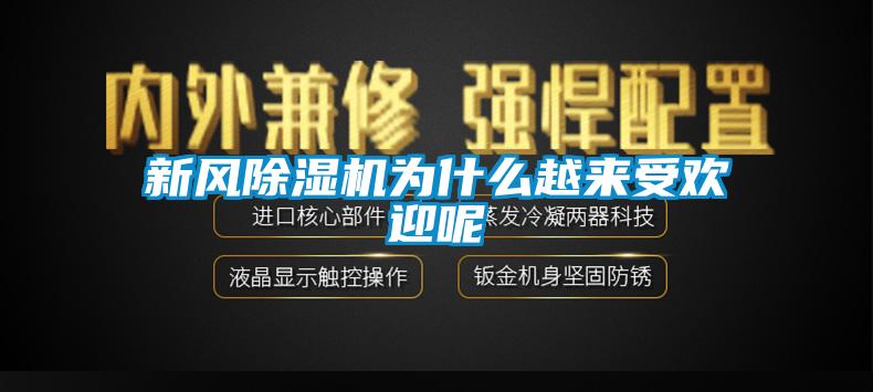 新風(fēng)除濕機(jī)為什么越來(lái)受歡迎呢