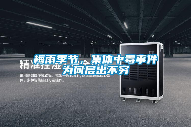 梅雨季節，集體中毒事件為何層出不窮