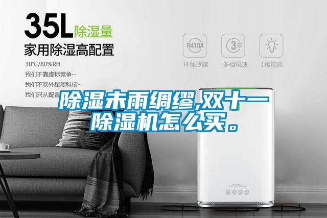 除濕未雨綢繆,雙十一除濕機怎么買。