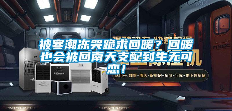 被寒潮凍哭跪求回暖？回暖也會被回南天支配到生無可戀！