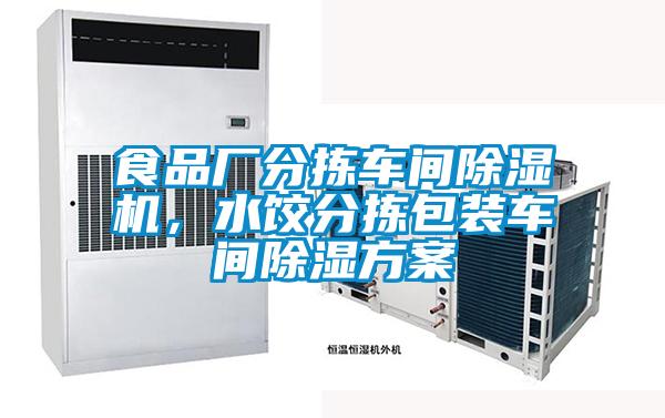 食品廠(chǎng)分揀車(chē)間除濕機(jī)，水餃分揀包裝車(chē)間除濕方案