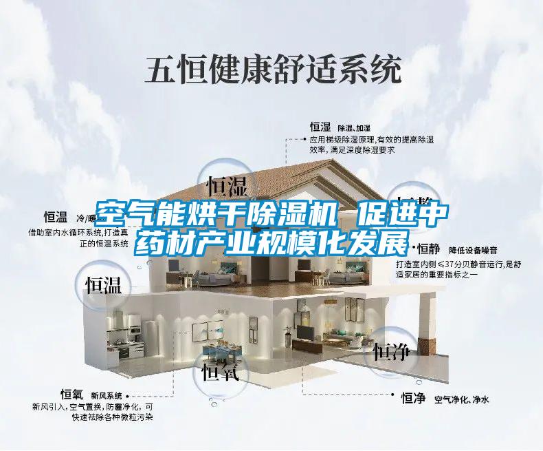 空氣能烘干除濕機 促進中藥材產(chǎn)業(yè)規(guī)模化發(fā)展