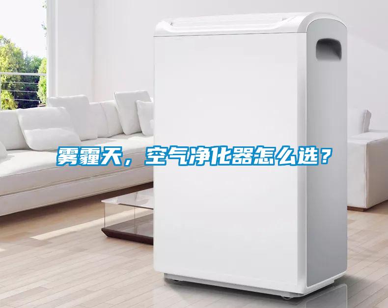 霧霾天，空氣凈化器怎么選？
