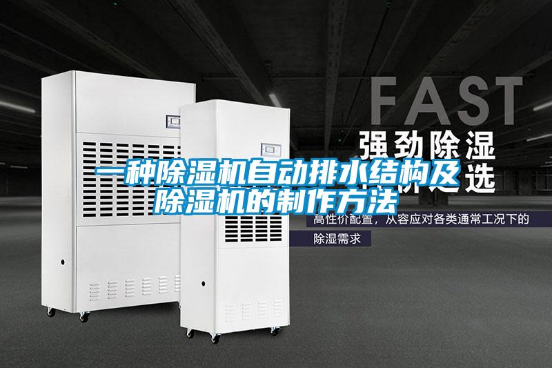 一種除濕機自動排水結(jié)構(gòu)及除濕機的制作方法