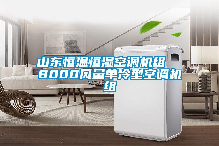 山東恒溫恒濕空調(diào)機(jī)組  8000風(fēng)量單冷型空調(diào)機(jī)組