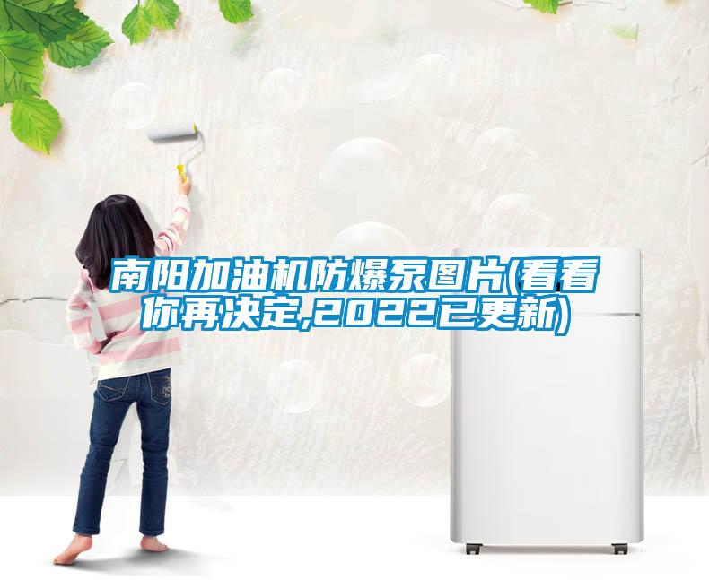 南陽加油機(jī)防爆泵圖片(看看你再決定,2022已更新)
