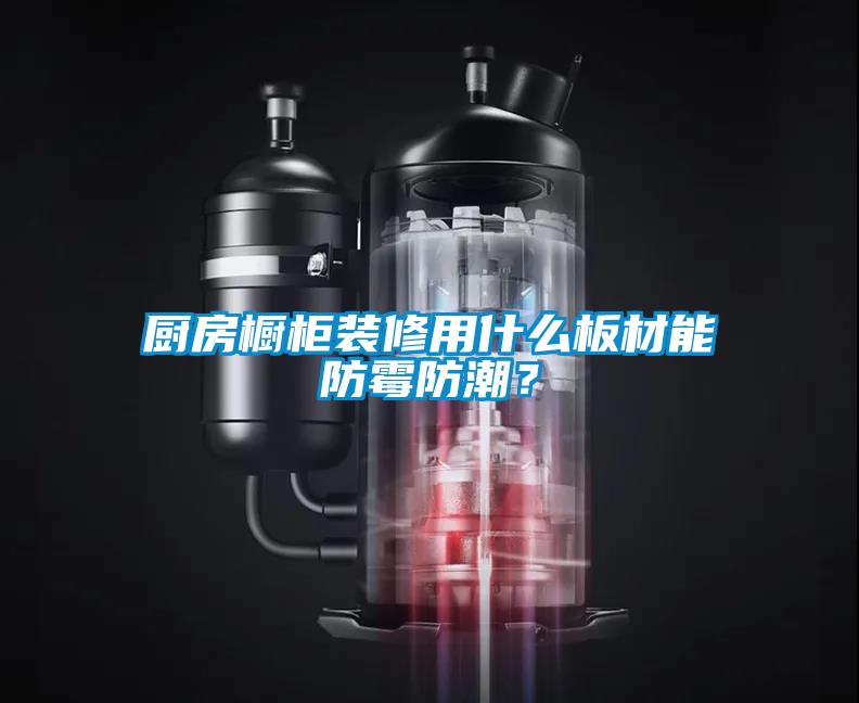 廚房櫥柜裝修用什么板材能防霉防潮？