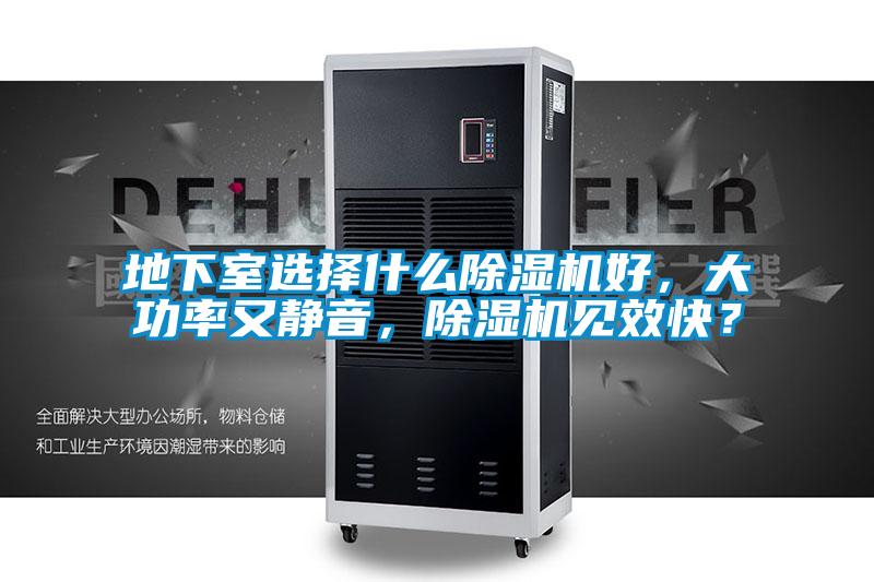 地下室選擇什么除濕機好，大功率又靜音，除濕機見效快？