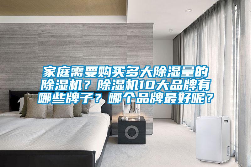家庭需要購買多大除濕量的除濕機？除濕機10大品牌有哪些牌子？哪個品牌最好呢？
