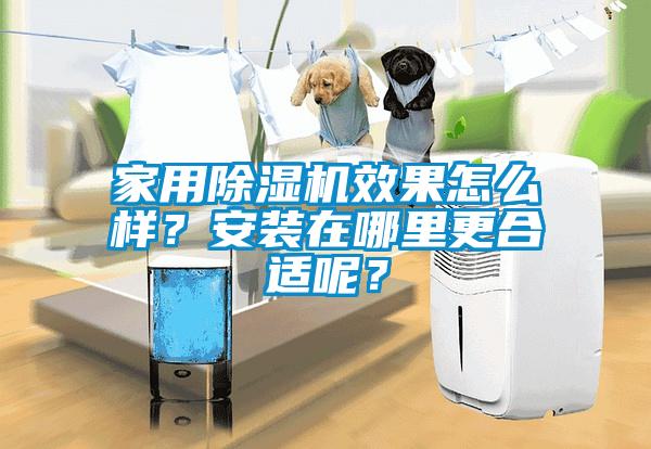 家用除濕機(jī)效果怎么樣？安裝在哪里更合適呢？