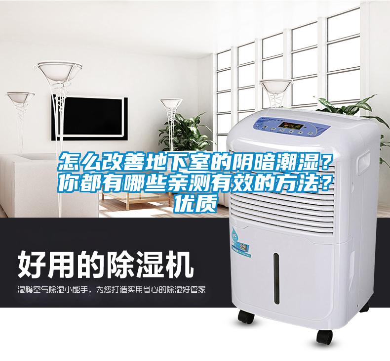 怎么改善地下室的陰暗潮濕？你都有哪些親測有效的方法？優(yōu)質(zhì)