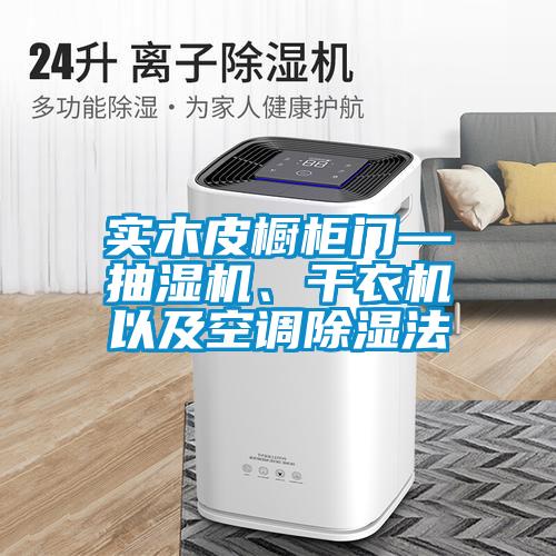 實木皮櫥柜門—抽濕機、干衣機以及空調(diào)除濕法