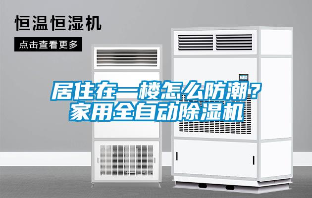居住在一樓怎么防潮？家用全自動除濕機