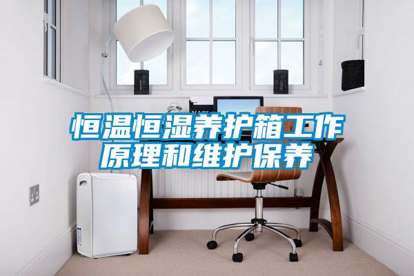 恒溫恒濕養護箱工作原理和維護保養