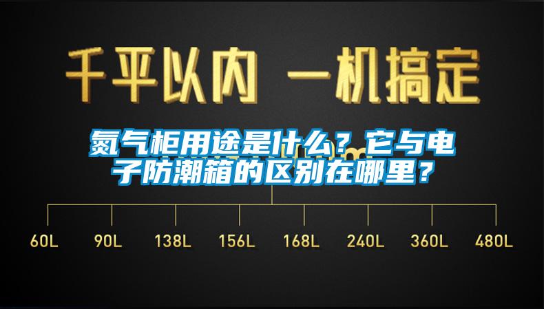 氮氣柜用途是什么？它與電子防潮箱的區(qū)別在哪里？