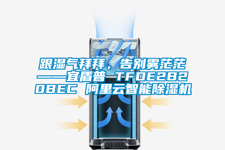跟濕氣拜拜，告別霧茫?！硕芷?TFDE2B20BEC 阿里云智能除濕機