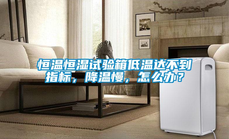 恒溫恒濕試驗(yàn)箱低溫達(dá)不到指標(biāo)，降溫慢，怎么辦？