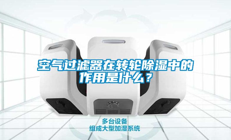 空氣過濾器在轉輪除濕中的作用是什么？