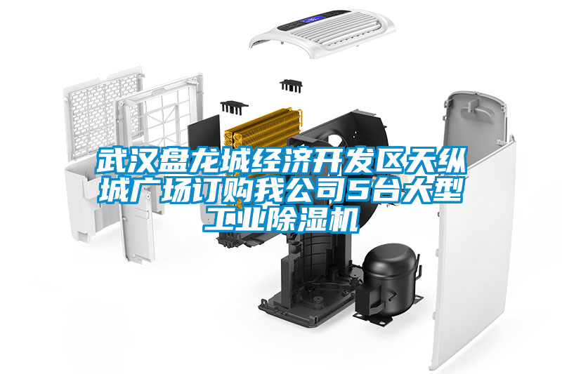 武漢盤龍城經濟開發區天縱城廣場訂購我公司5臺大型工業除濕機