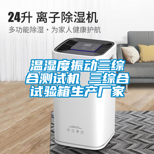溫濕度振動三綜合測試機 三綜合試驗箱生產(chǎn)廠家