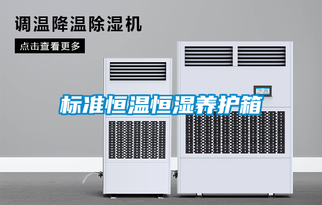 標準恒溫恒濕養(yǎng)護箱
