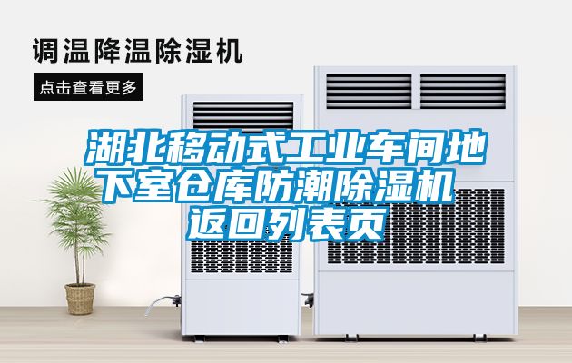 湖北移動式工業(yè)車間地下室倉庫防潮除濕機(jī) 返回列表頁