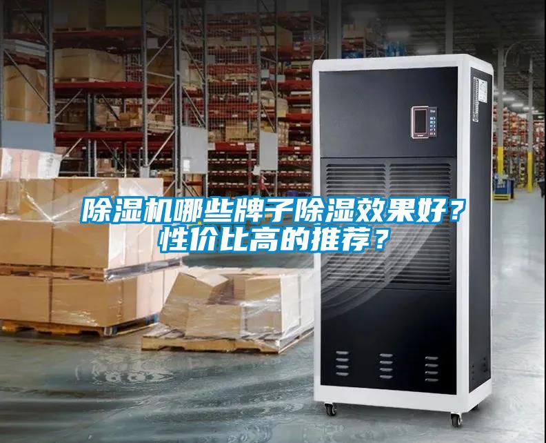 除濕機哪些牌子除濕效果好？性價比高的推薦？