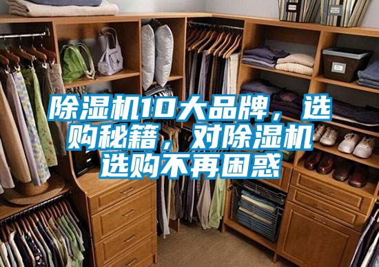 除濕機10大品牌，選購秘籍，對除濕機選購不再困惑