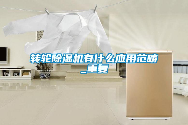 轉(zhuǎn)輪除濕機有什么應(yīng)用范疇_重復(fù)