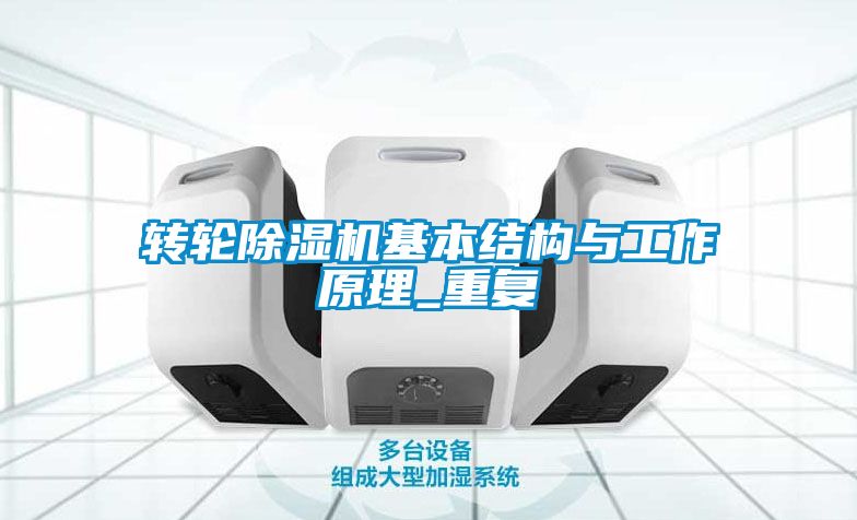 轉(zhuǎn)輪除濕機基本結(jié)構(gòu)與工作原理_重復