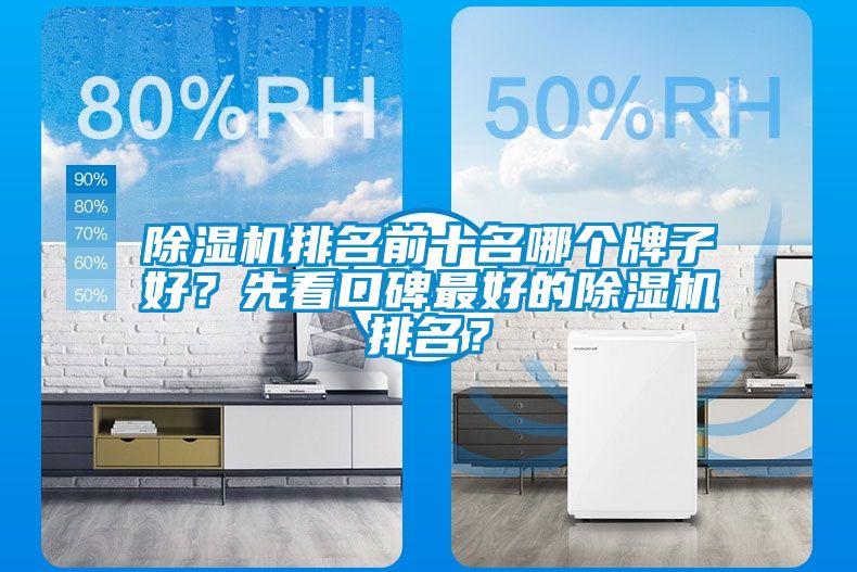 除濕機排名前十名哪個牌子好？先看口碑最好的除濕機排名？