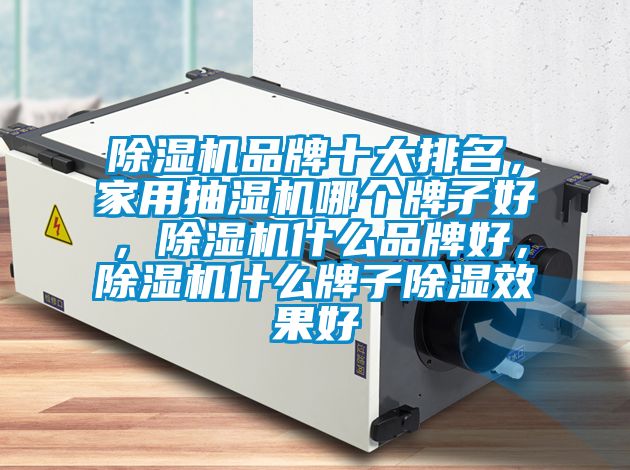 除濕機品牌十大排名，家用抽濕機哪個牌子好，除濕機什么品牌好，除濕機什么牌子除濕效果好