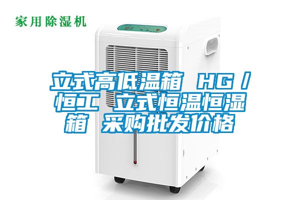 立式高低溫箱 HG／恒工 立式恒溫恒濕箱 采購批發(fā)價(jià)格