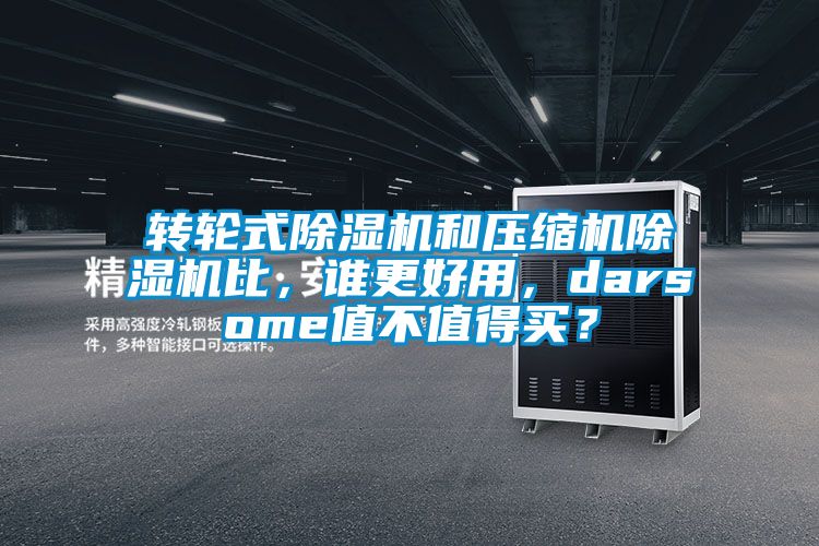 轉輪式除濕機和壓縮機除濕機比，誰更好用，darsome值不值得買？
