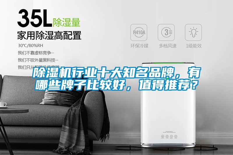 除濕機行業十大知名品牌，有哪些牌子比較好，值得推薦？