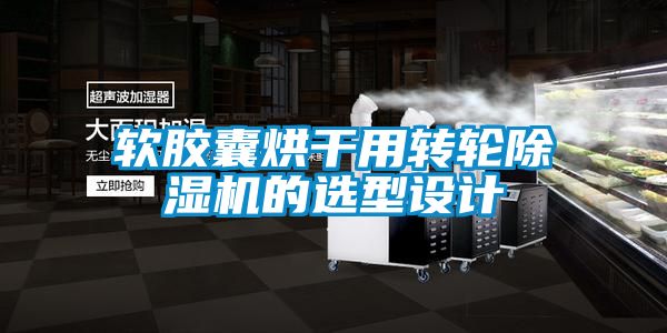 軟膠囊烘干用轉(zhuǎn)輪除濕機(jī)的選型設(shè)計