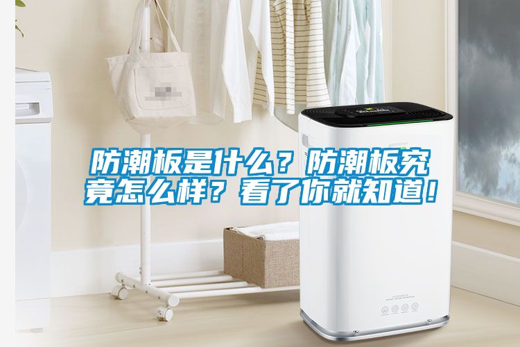 防潮板是什么？防潮板究竟怎么樣？看了你就知道！