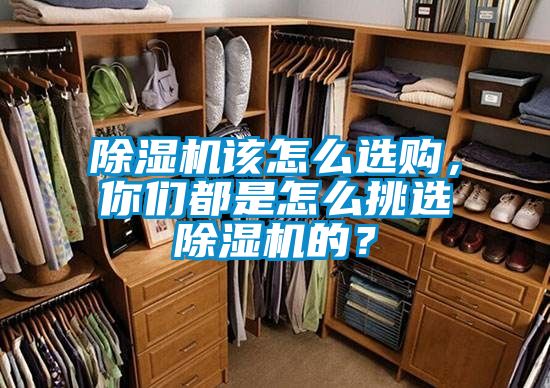 除濕機該怎么選購，你們都是怎么挑選除濕機的？