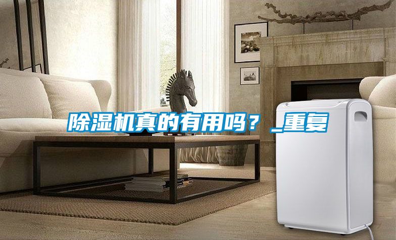 除濕機真的有用嗎？_重復